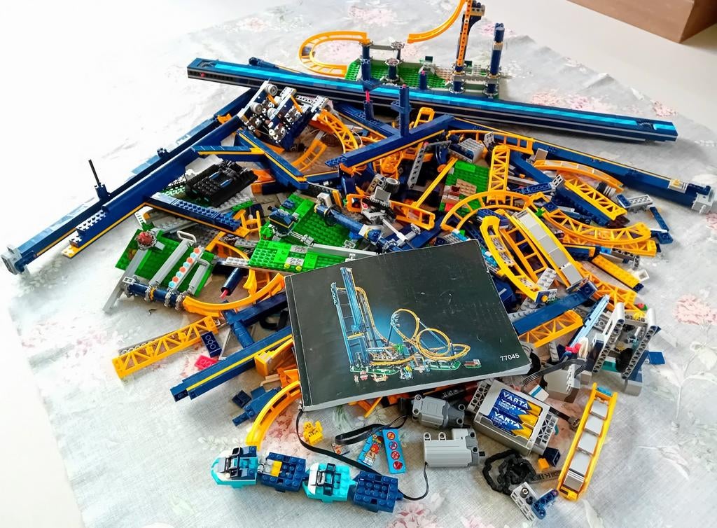 Loop roller coaster / achtbaan 77045, Ophalen, Gebruikt, Overige merken
