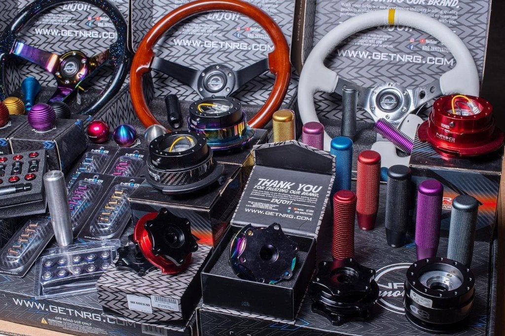 NRG Sportstuur Pookknop wielmoer quick release stuurnaaf, Ophalen of Verzenden