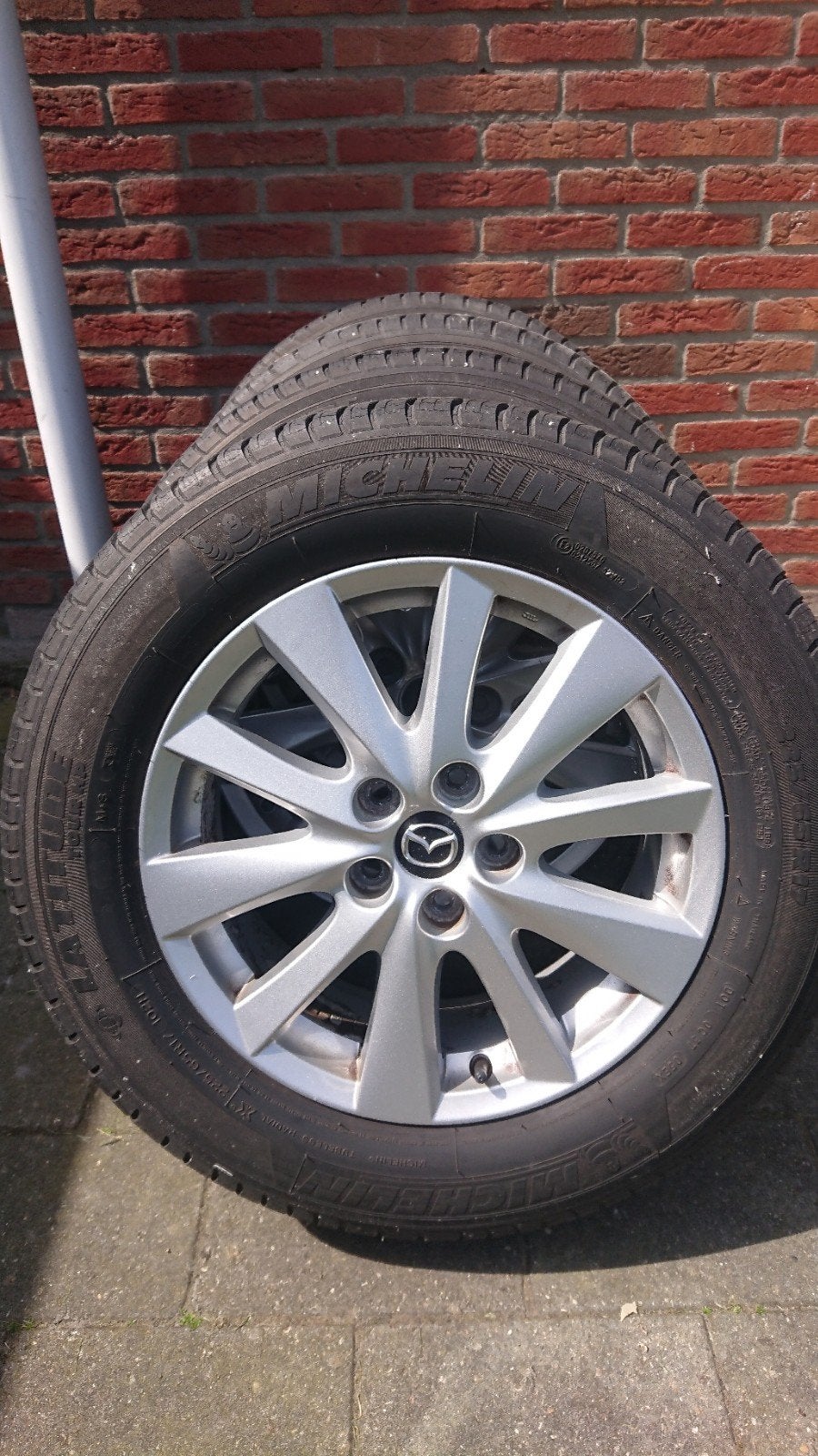 Mazda Cx5 set banden + velgen/Mercedes set banden + velgen, Gebruikt, Banden en Velgen, 17 inch, Ophalen of Verzenden