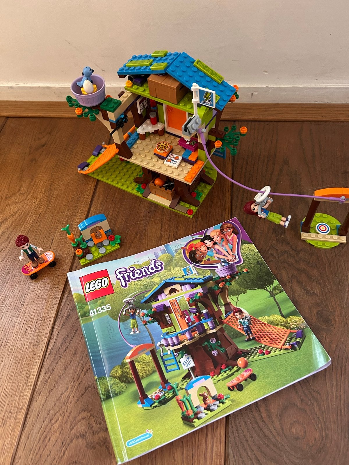 Lego Friends 41335 Mia's Boomhut - Complete set met boekje, Ophalen, Lego, Friends, Zo goed als nieuw
