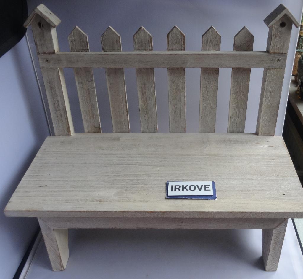 HOUTEN BANKJE * Voor Poppen - Beren of Planten *, Huis en Inrichting, Woonaccessoires | Overige, Verzenden, Nieuw