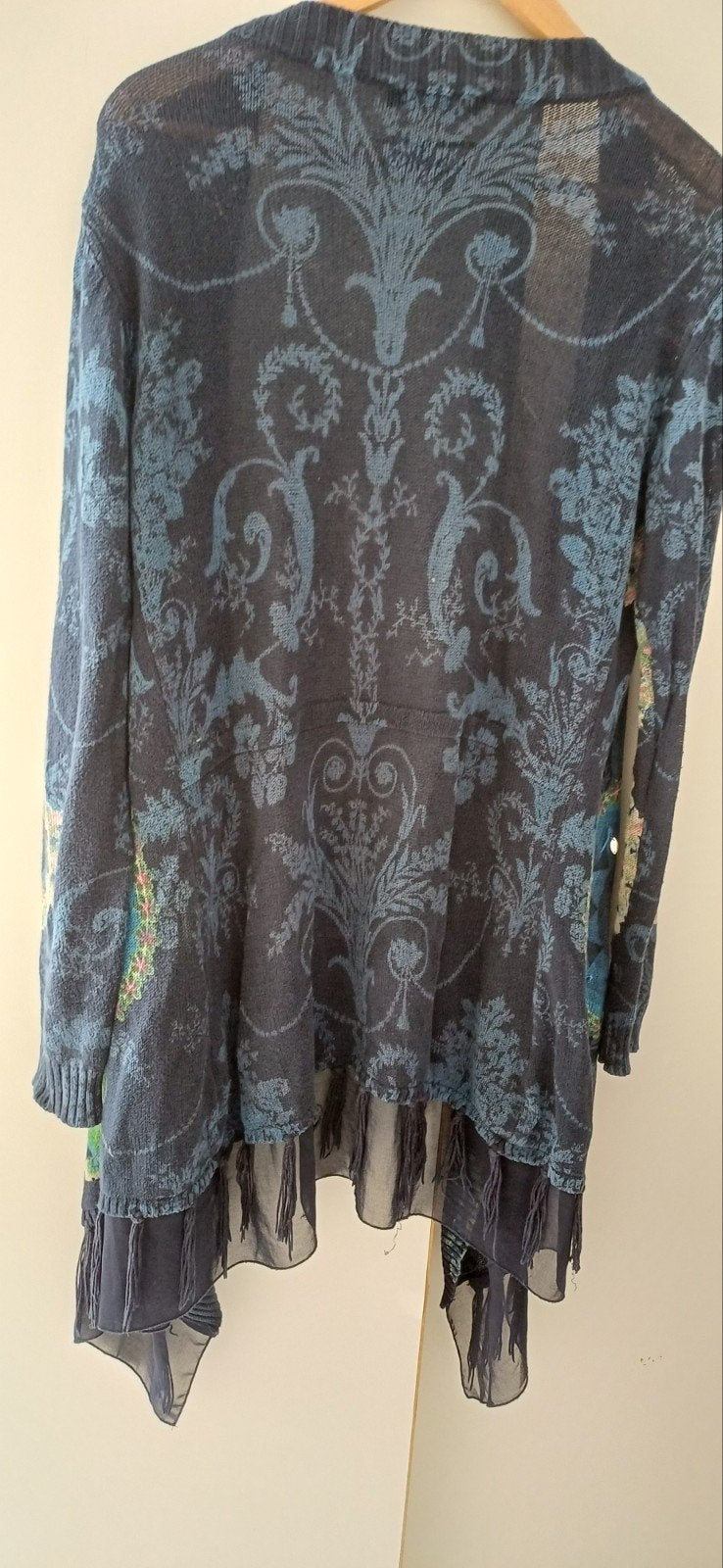 Desigual Vest Maat M, Maat 38/40 (M), Blauw, Ophalen of Verzenden, Zo goed als nieuw