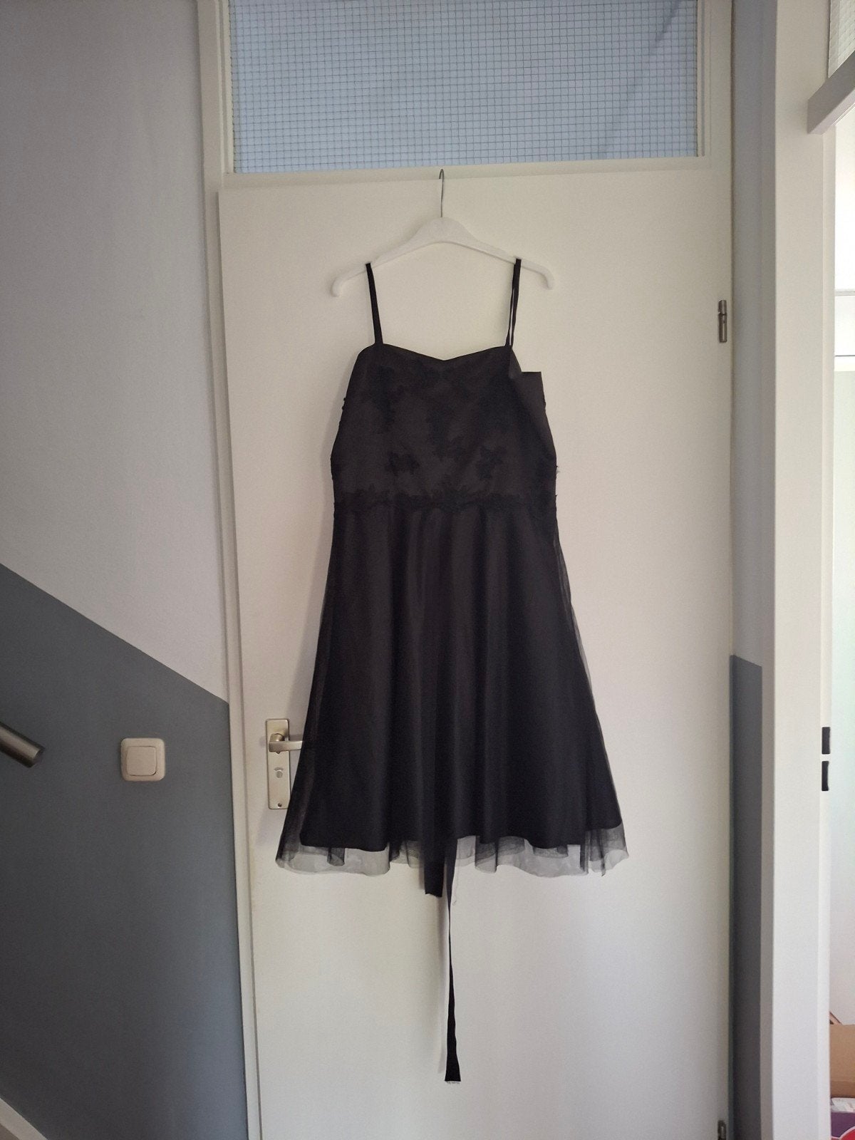 Cocktail jurk zwart 176 (breed), Kleding | Dames, Gelegenheidskleding, Zwart, Cocktailjurk, Ophalen of Verzenden, Zo goed als nieuw