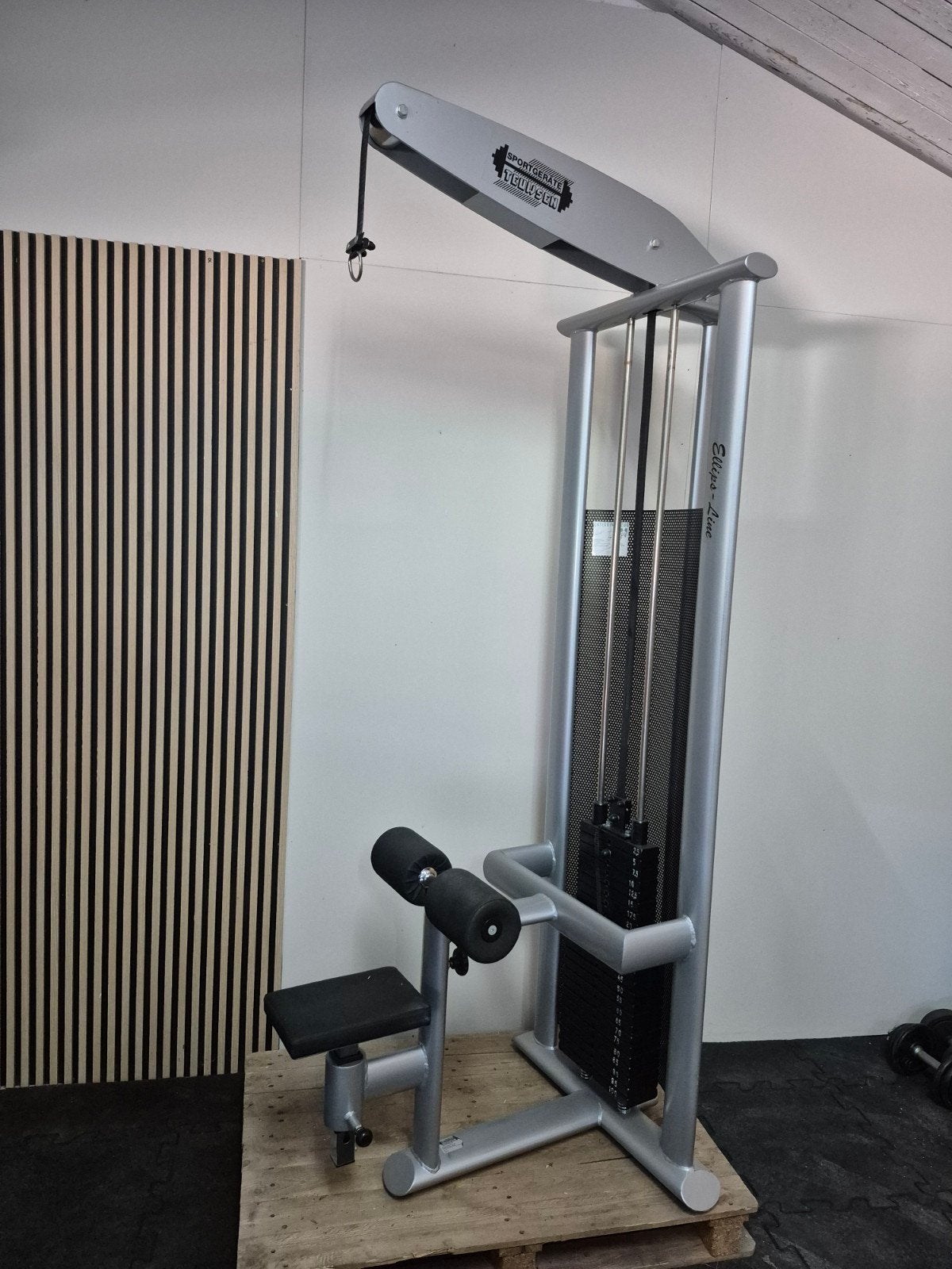 Latt Pulldown / Lat Pulley / Kabelstation 100kg, Ophalen, Zo goed als nieuw, Rug, Overige typen