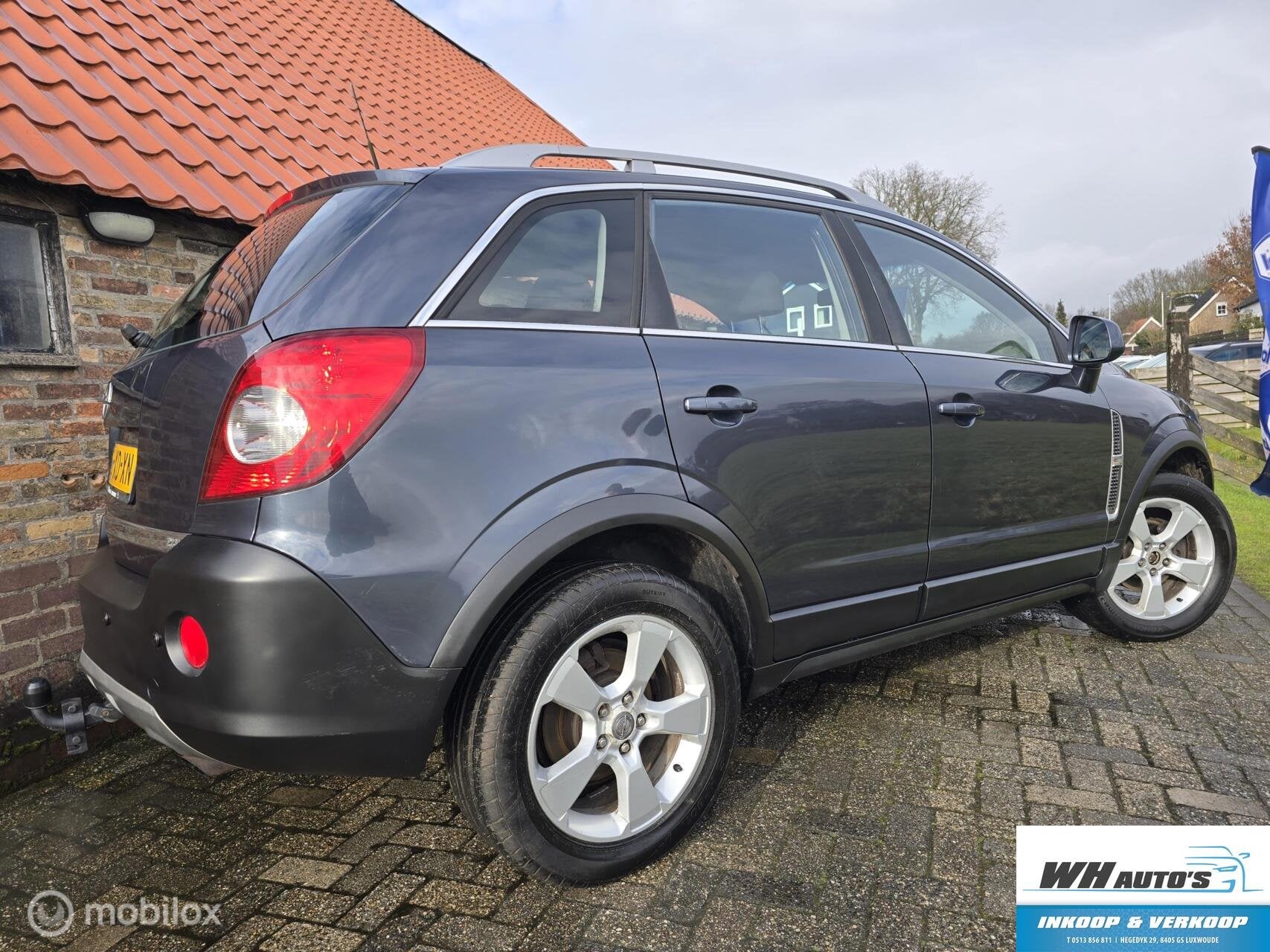 Opel Antara 2.4-16V Enjoy 4x4 | Nette auto | Nwe D-riem, Auto's, Gebruikt, 4 cilinders, Blauw, Bedrijf