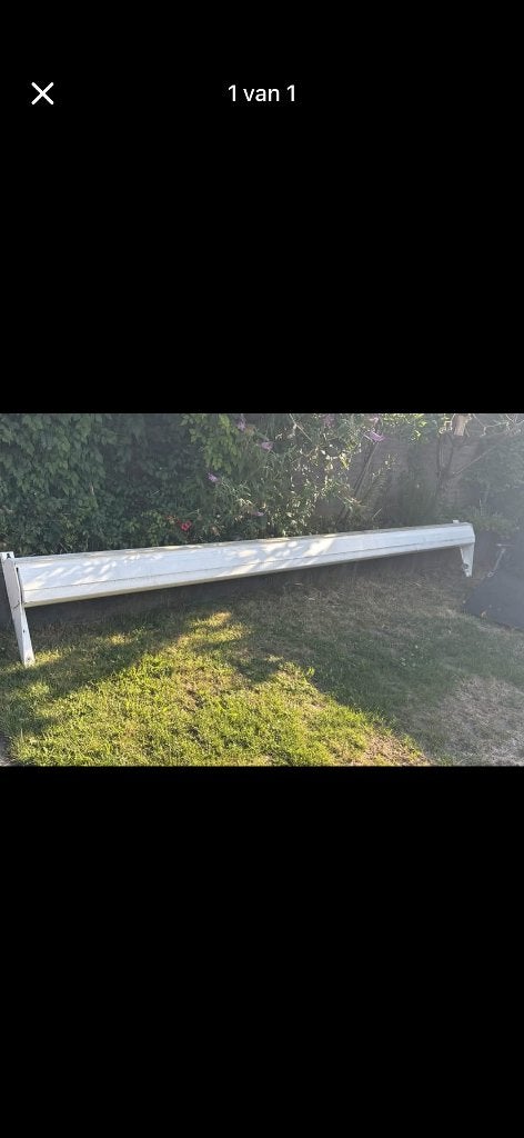 Zonnescherm, Ophalen, Gebruikt, 450 cm of meer, Elektrisch