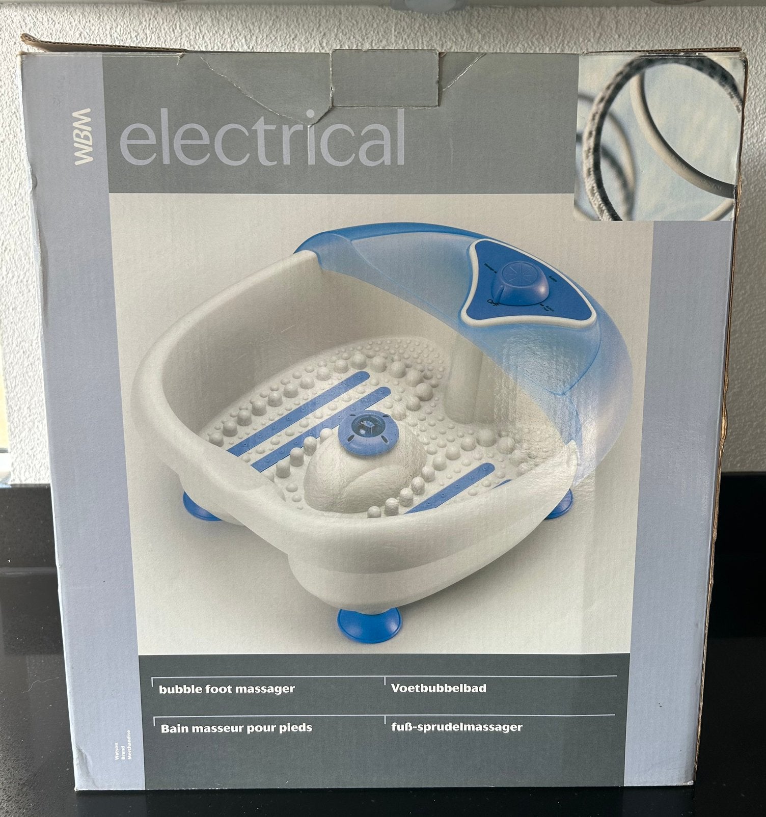 Electrisch voetbubbelbad, Witgoed en Apparatuur, Persoonlijke-verzorgingsapparatuur, Zo goed als nieuw, Hand- en Voetverzorging