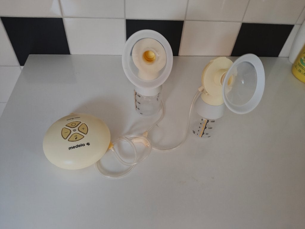 Medela Swing Maxi Flex, Ophalen of Verzenden, Zo goed als nieuw, Draadloos, Borstkolf