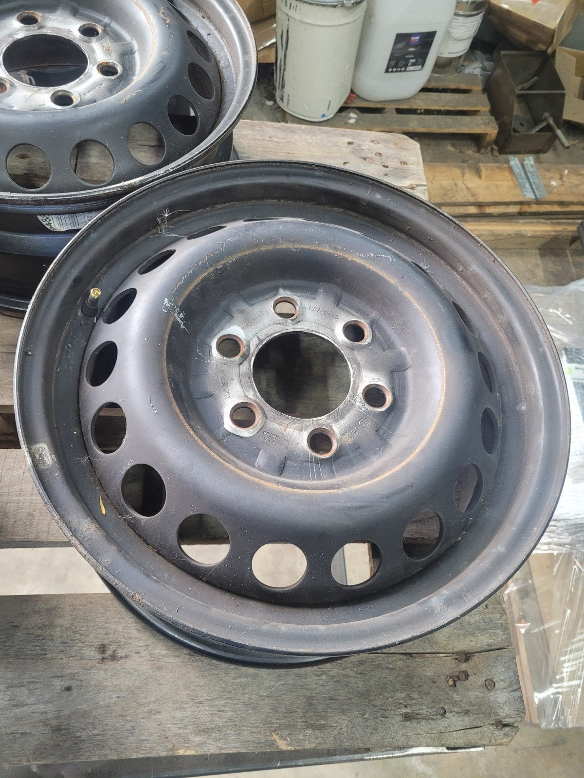 Mercedes sprinter stalen velgen 16 inch, Ophalen, Gebruikt
