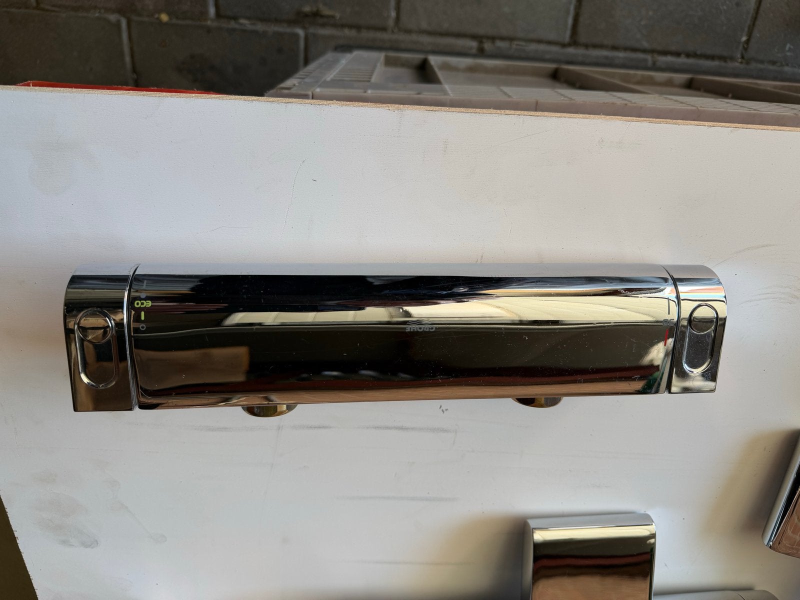 Damixa Thermostatische Douchekraan Chroom, Ophalen, Zo goed als nieuw, Chroom, Kraan