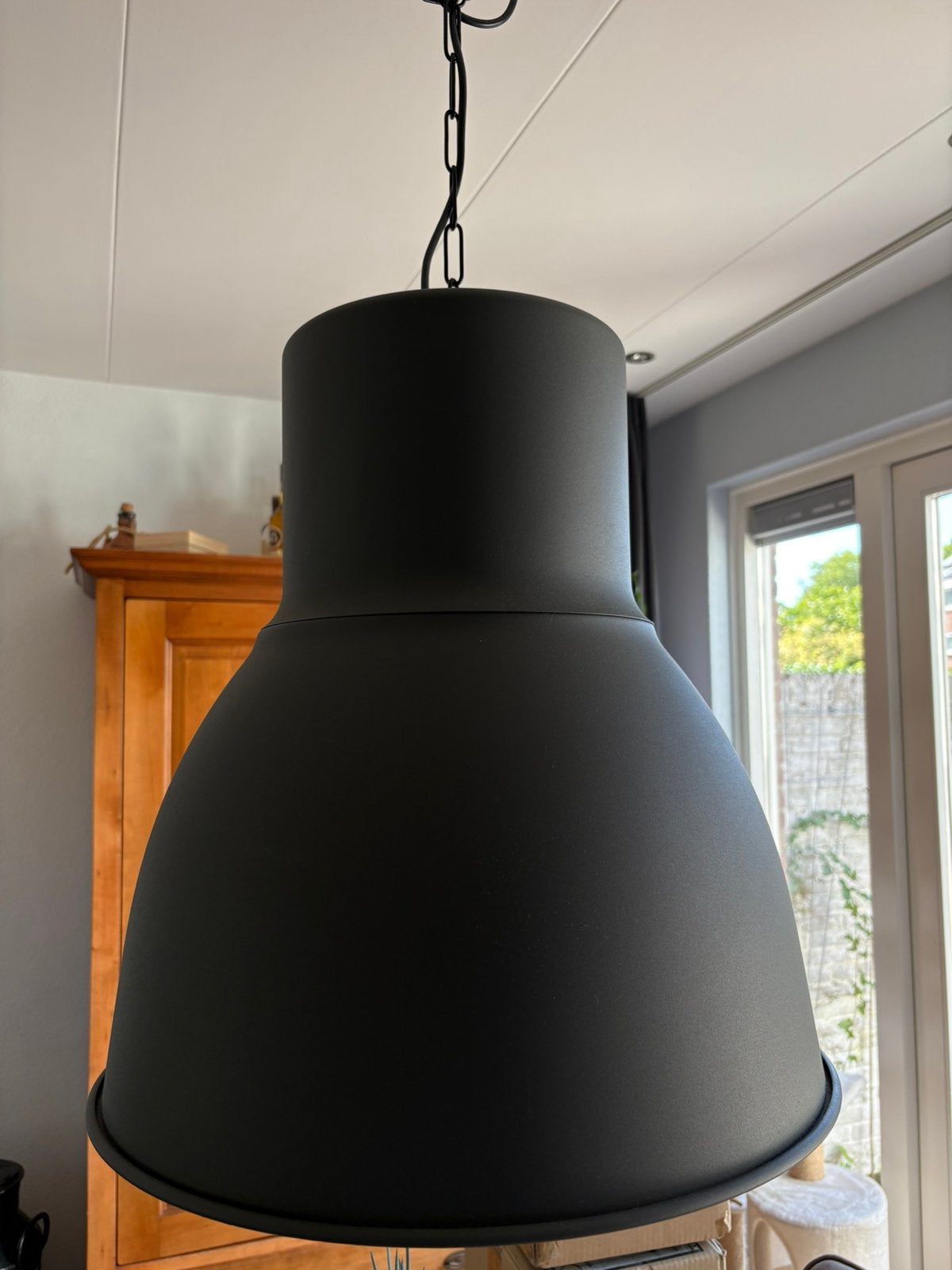 Industriële lamp, Ophalen, Gebruikt, E27 (groot), Metaal
