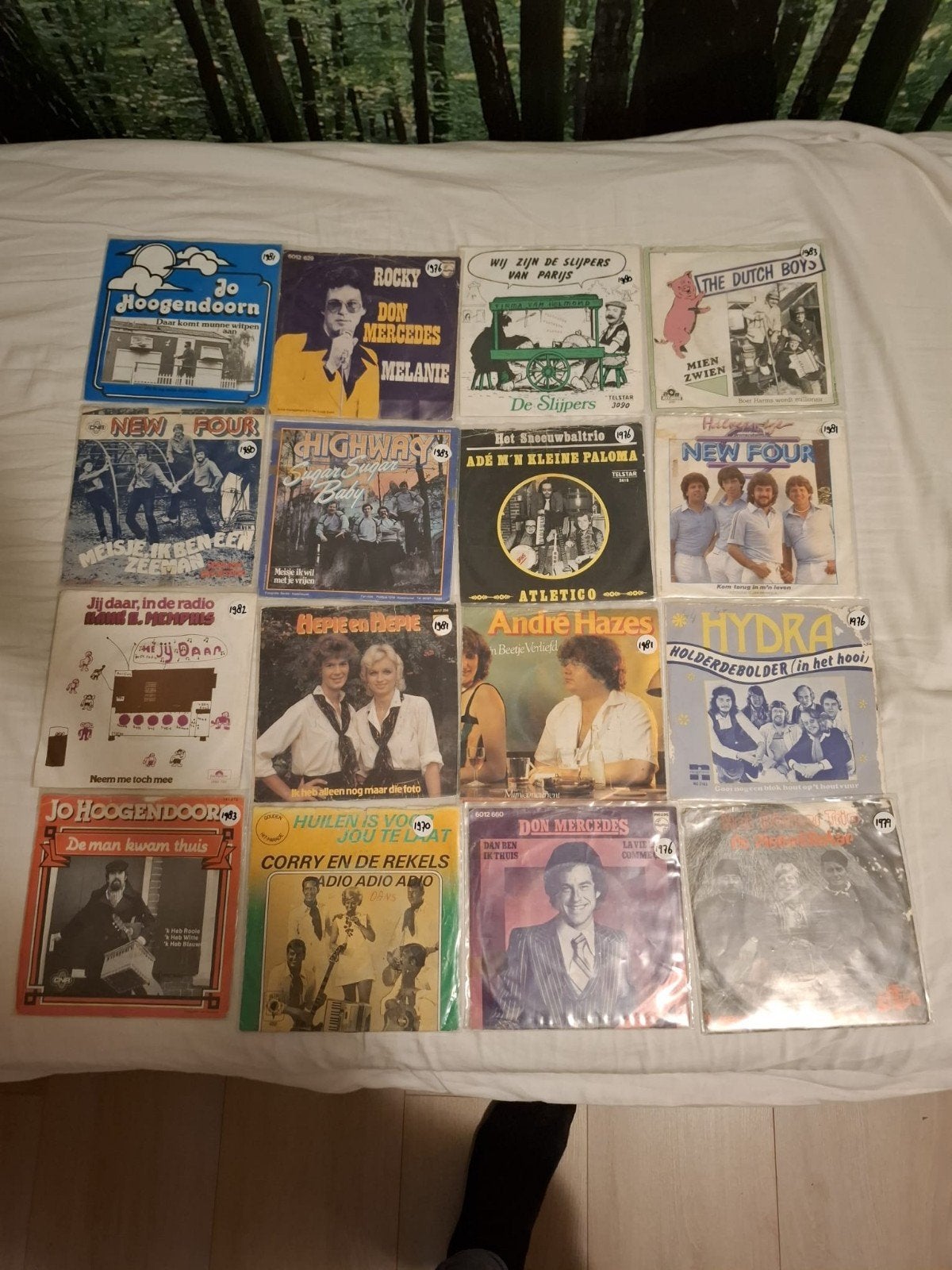 Partij piraten vinyl singels 108 stuks, Ophalen of Verzenden