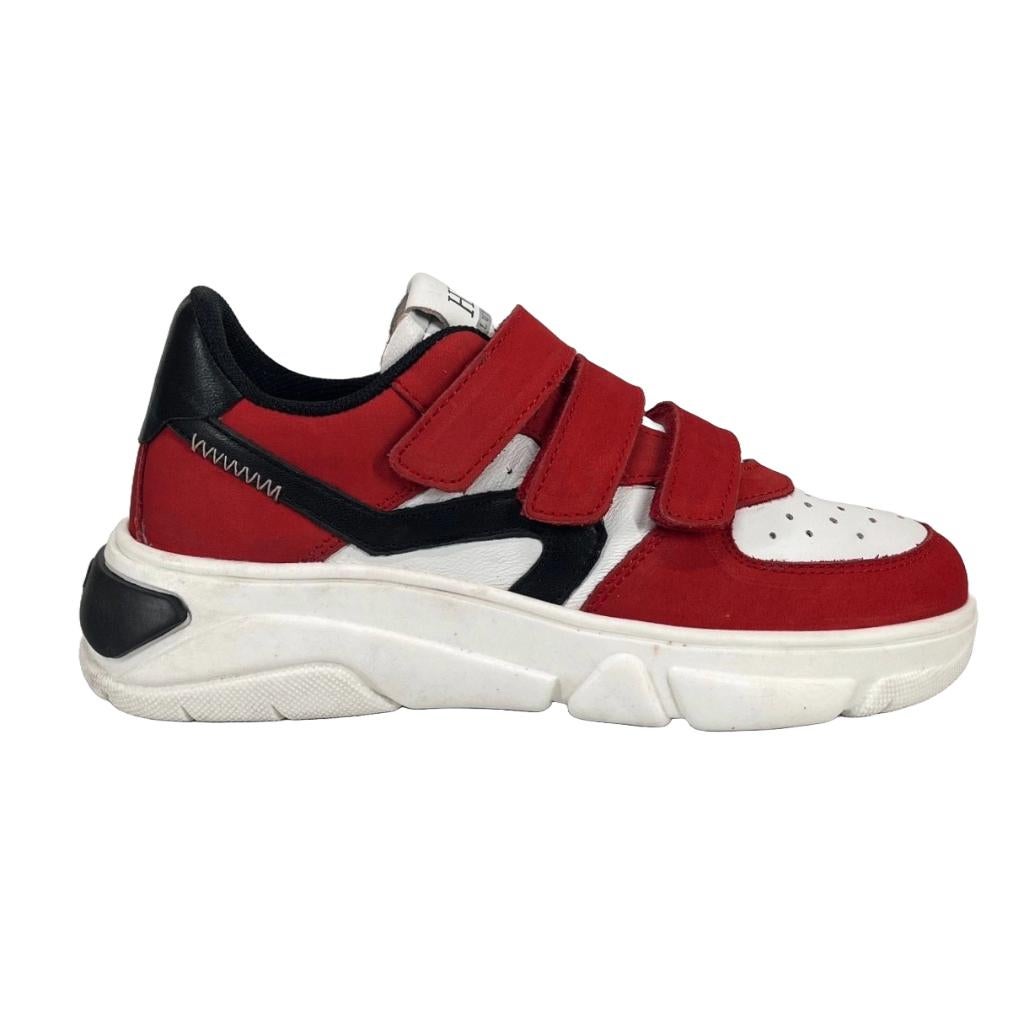 HIP maat 29 lerensneaker wit klittenband - gratis verzenden, Kinderen en Baby's, Kinderkleding | Schoenen en Sokken, Nieuw, Schoenen