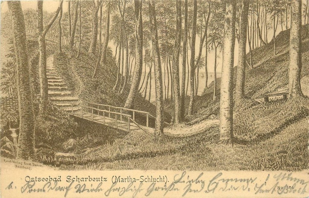 379-120-041 Scharbeutz Martha Schlucht, Verzenden, Voor 1920, Duitsland
