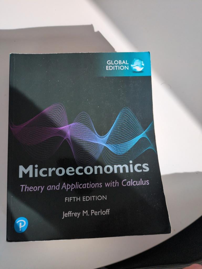 Microeconomics - Perloff (Global Edition), Gelezen, Ophalen of Verzenden, WO, Gamma