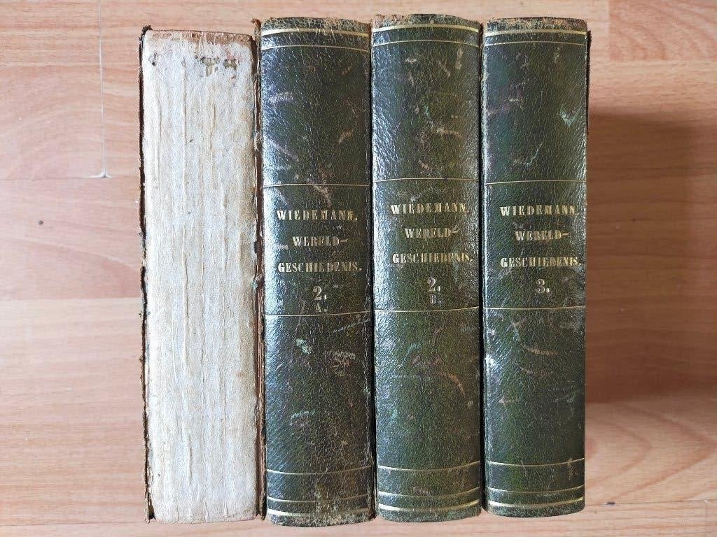 G.F. Wiedemann - Handboek der Algemeene Wereldgeschiedenis, Ophalen of Verzenden, Gelezen, Europa