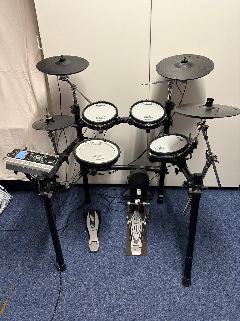 Roland TD9 mesh Heads elektrisch drumstel, Ophalen, Zo goed als nieuw, Roland, Elektronisch