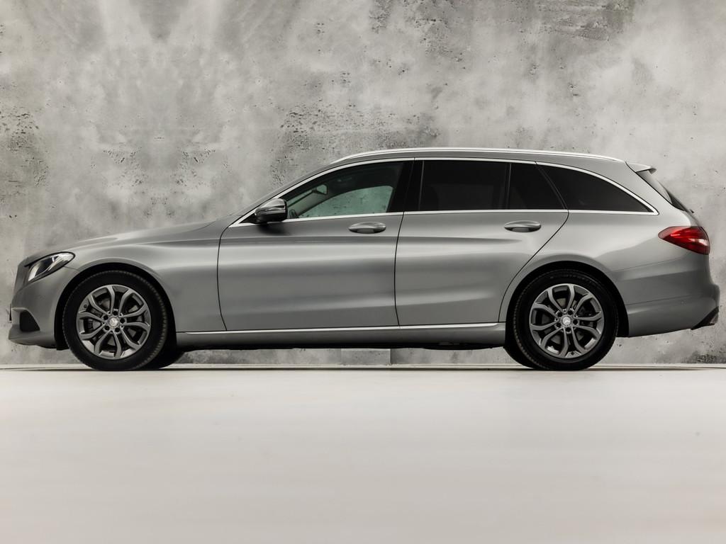 Mercedes-Benz C-Klasse 180 Sport Automaat (NAVIGATIE, LEDER,, Auto's, Automaat, 12 maanden, Achterwielaandrijving, Automatische klimaatregeling