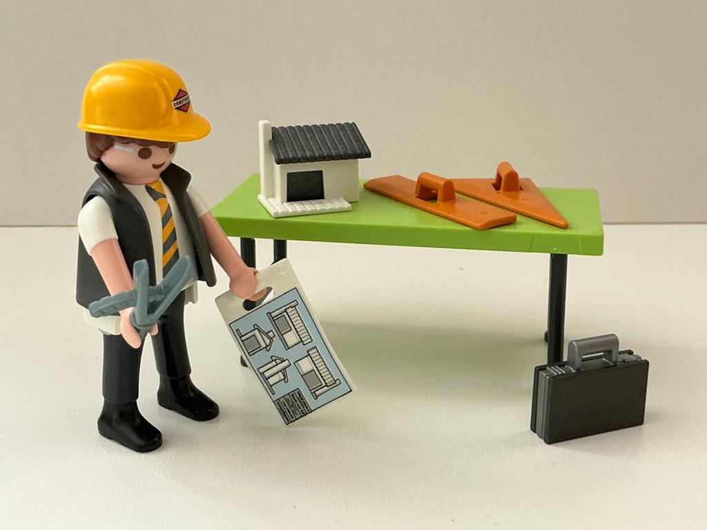 Playmobil 5294 architect, aannemer, Ophalen of Verzenden, Gebruikt