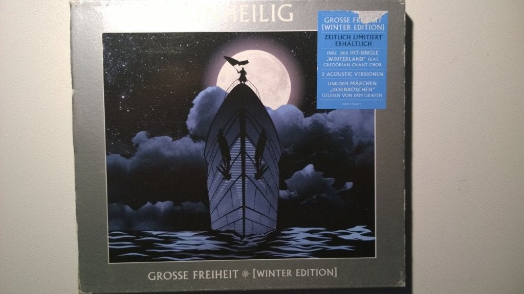 Unheilig - Grosse Freiheit (Winter Edition), Ophalen of Verzenden, Zo goed als nieuw, Poprock