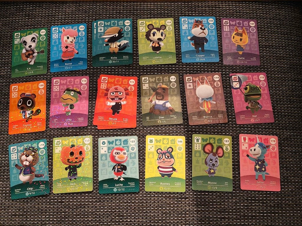 Animal Crossing Series 2 Amiibo cards, Avontuur en Actie, Verzenden, 1 speler, Zo goed als nieuw