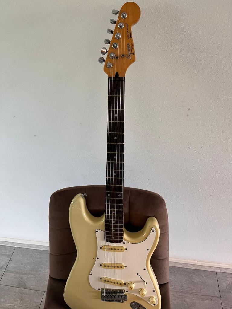 Squier Stratocaster Korea 1989, Ophalen of Verzenden, Gebruikt, Solid body, Overige merken