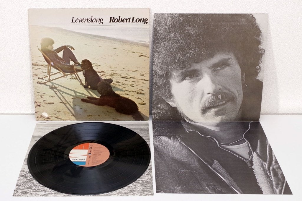Robert Long Levenslang album LP 12'' vinyl, Cd's en Dvd's, Beschermende buitenhoes, LP, Gebruikt, Ophalen of Verzenden