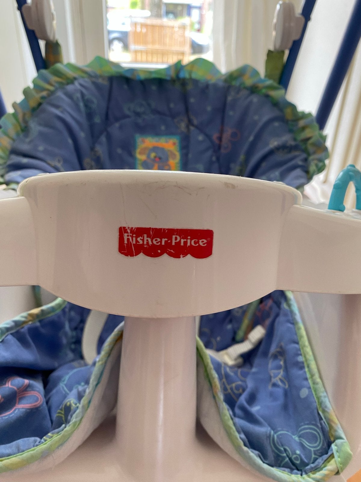 Fisher-Price babyschommel met geluid en muziek, Ophalen, Gebruikt, Overige typen, Met geluid