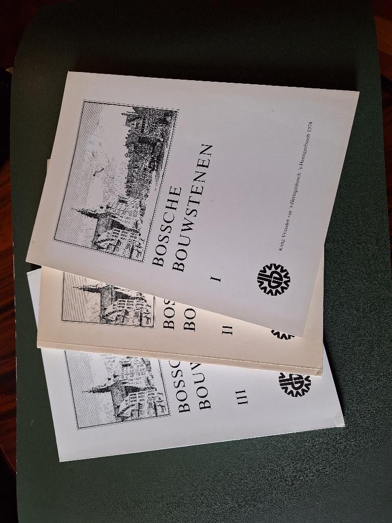 Bossche Bouwstenen I–III (1978) – complete set, Boeken, Ophalen, Zo goed als nieuw