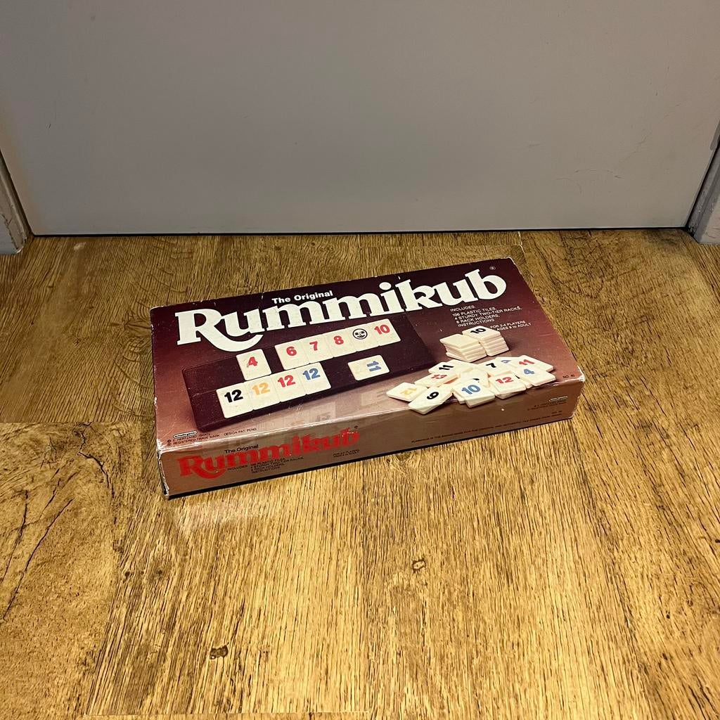 Vintage The Original Rummikub NR40, Drie of vier spelers, Ophalen of Verzenden, Gebruikt