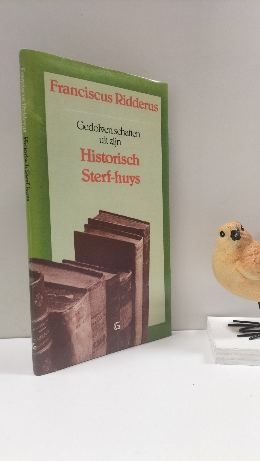 Ridderus, F.; Gedolven schatten uit zijn Historisch Sterf-hu, Boeken, Ophalen of Verzenden, Gelezen, Christendom | Protestants