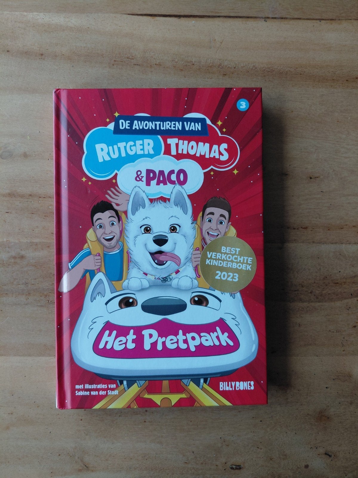 De Avonturen van Rutger, Thomas & Paco: Het Pretpark, Ophalen of Verzenden, Zo goed als nieuw, Billy Bones, Fictie algemeen