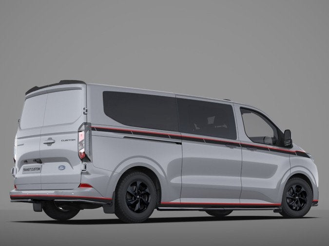 Ford Transit Custom 320 2.5 PHEV L2H1 Grey Platinum DC, Auto's, 12 maanden, 232 pk, Euro 6, 4 cilinders