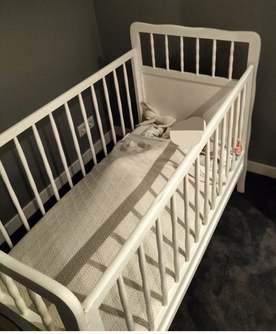 Brocante ledikantjes, Kinderen en Baby's, Kinderkamer | Bedden, Zo goed als nieuw, Minder dan 140 cm, Minder dan 70 cm, Ophalen