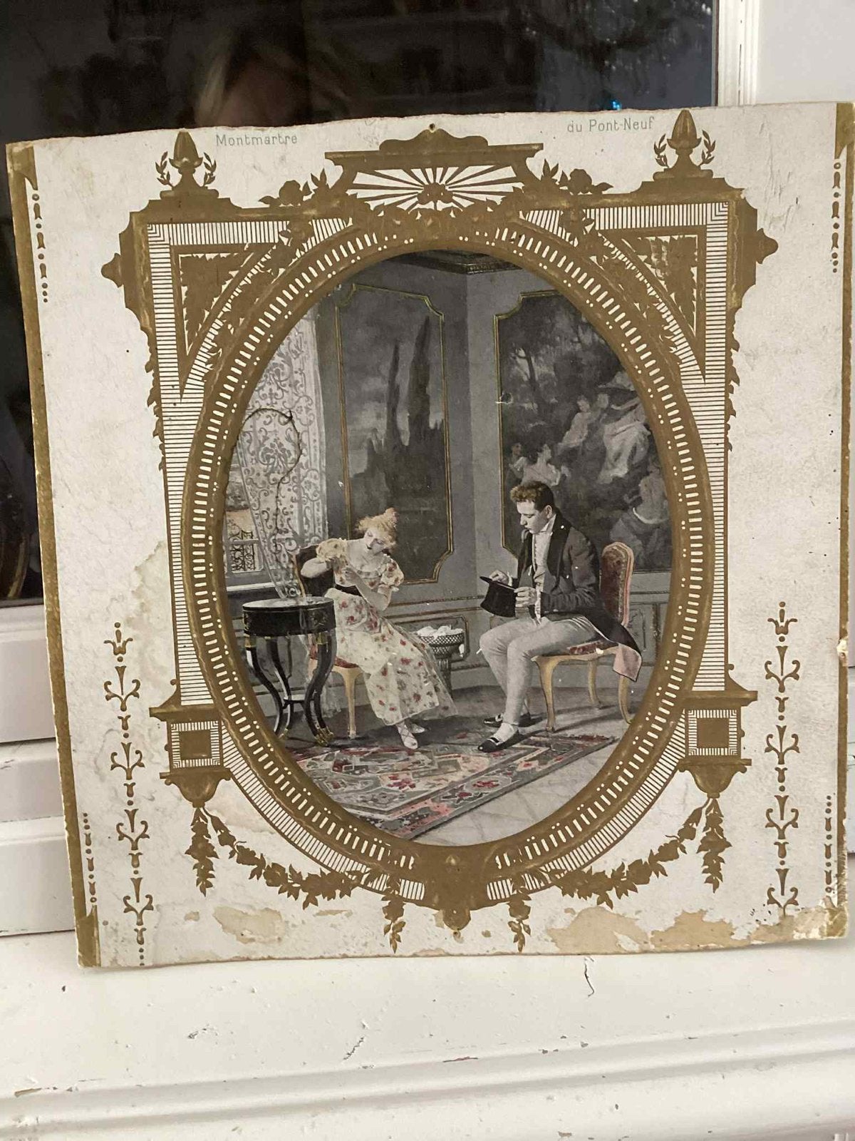 Antieke prent, Antiek en Kunst, Curiosa en Brocante, Ophalen of Verzenden