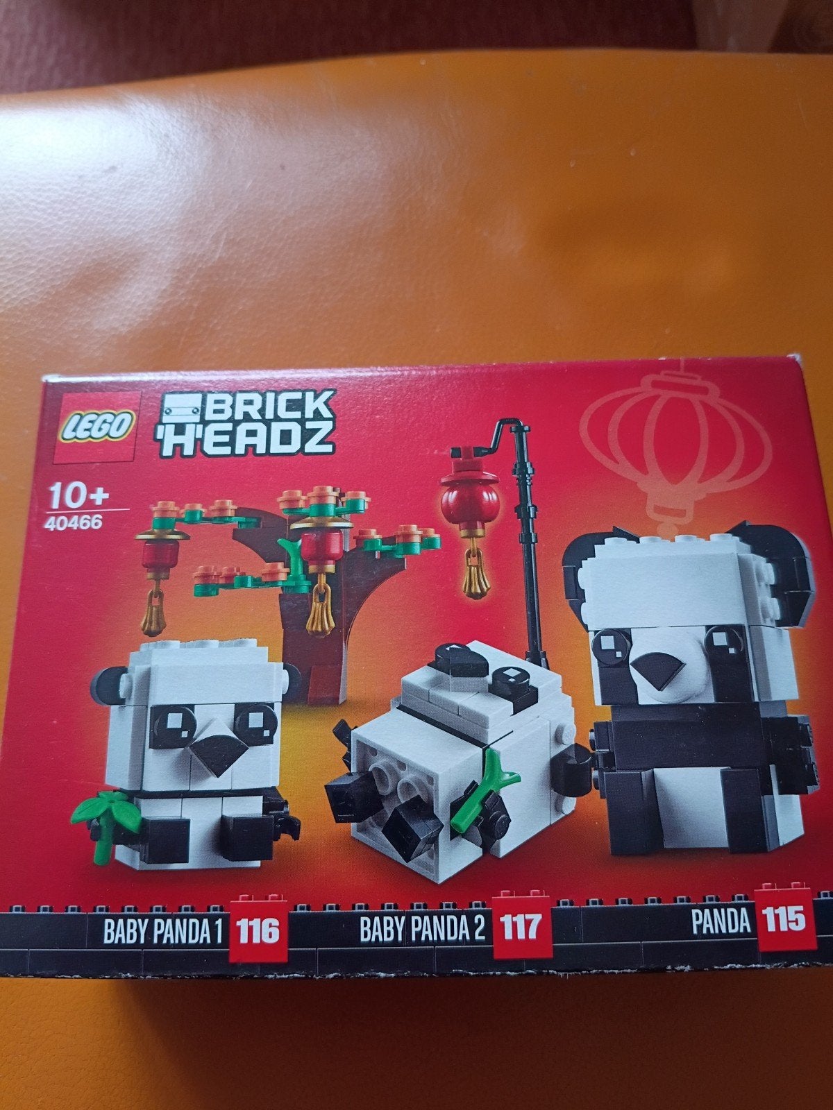 lego panda 40466, BrickHeadz, Lego, Nieuw, Ophalen of Verzenden