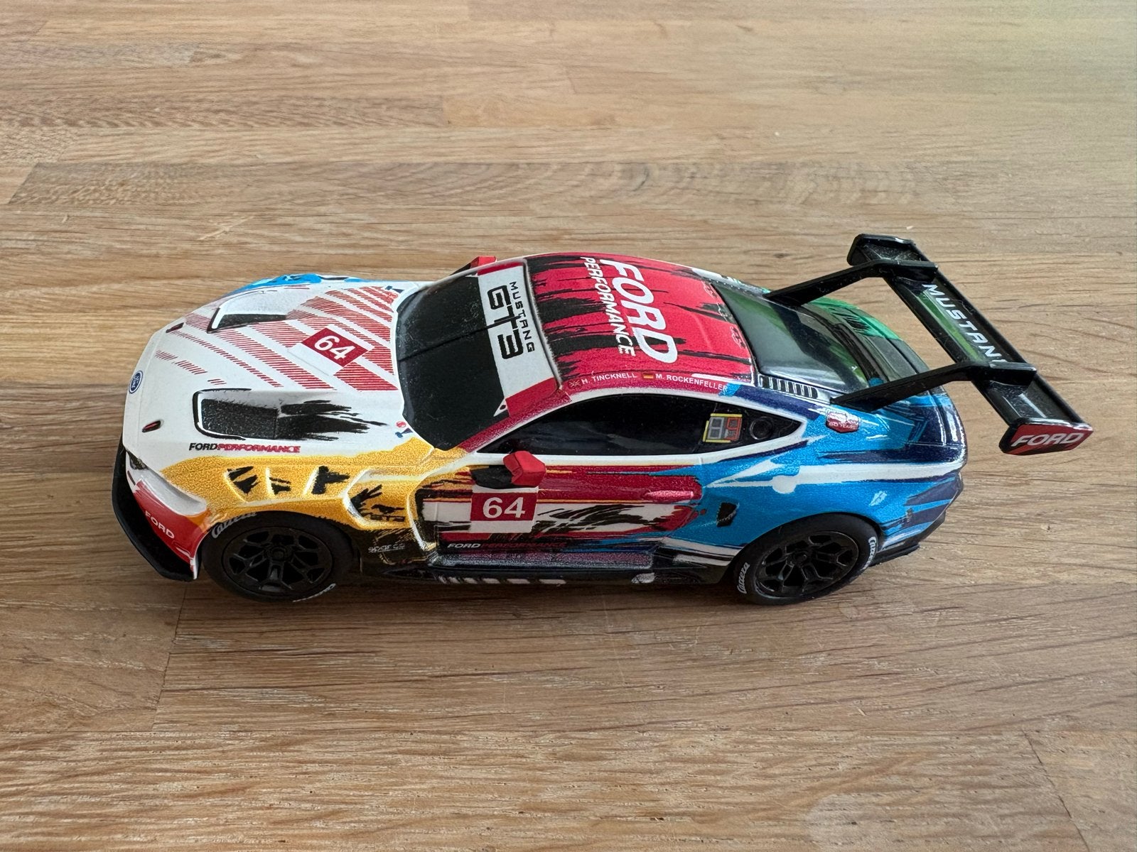 Carrera Ford Mustang GT3 Raceauto, Onderdelen, Carrera, Ophalen of Verzenden, Zo goed als nieuw