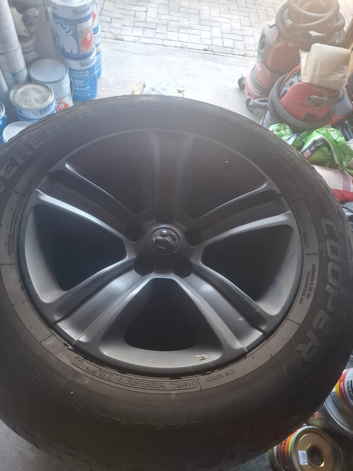 Dodge Ram 1500 Gen 4 Velgen met Cooper Discoverer Banden, Gebruikt, 275 mm, Banden en Velgen, Ophalen of Verzenden