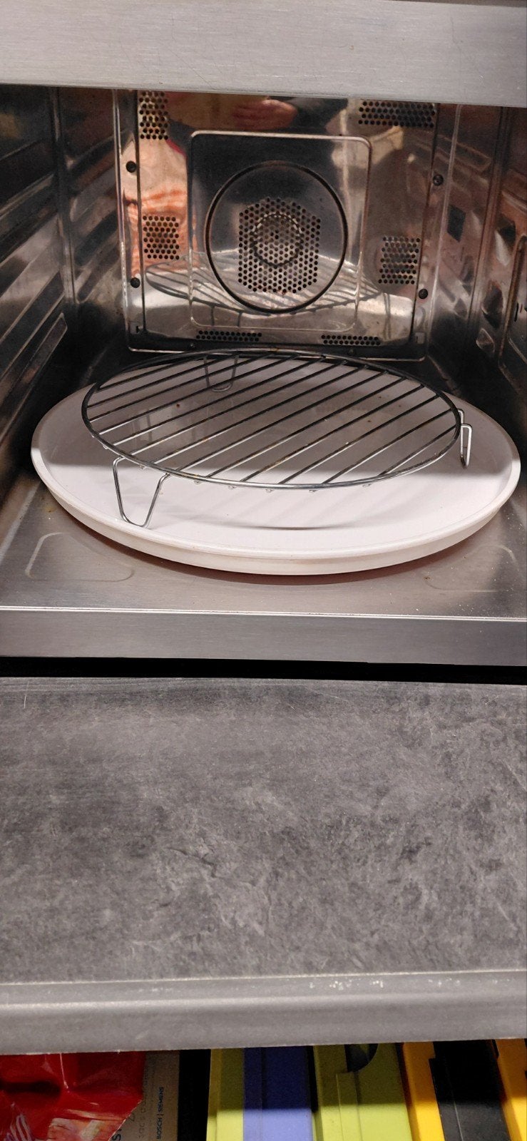 Sharp Combimagnetron met Sensor Cook - Display defect, Witgoed en Apparatuur, Ophalen, Combimagnetron, Gebruikt, Vrijstaand