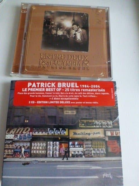CD's Patrick Bruel, Cd's en Dvd's, Ophalen of Verzenden, Zo goed als nieuw, Chanson