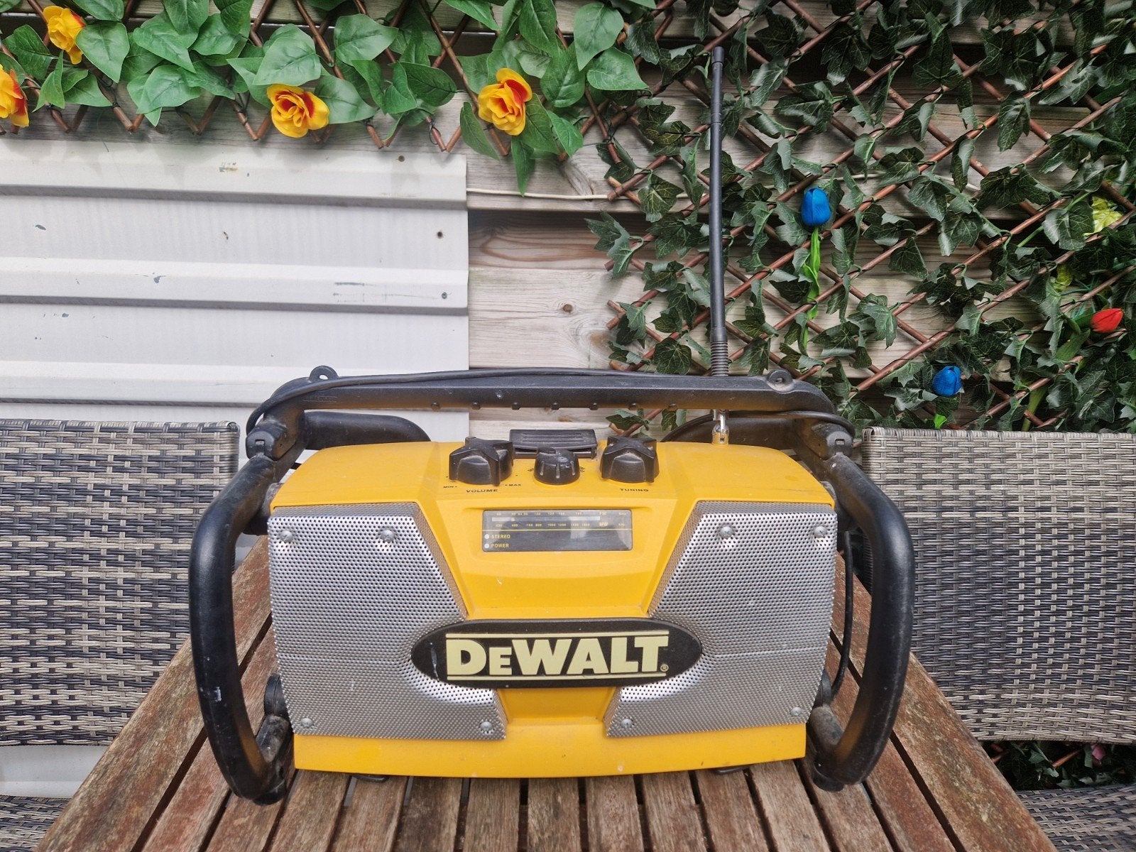 de walt bouwradio radio, Ophalen, Gebruikt
