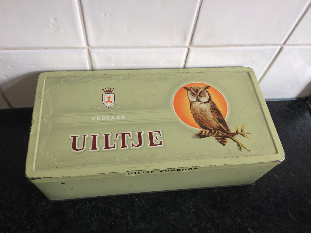 blik Sigarenfbriek La Bolsa Kampen - Uiltje vooraan, Ophalen of Verzenden, Zo goed als nieuw, Overige, Overige merken