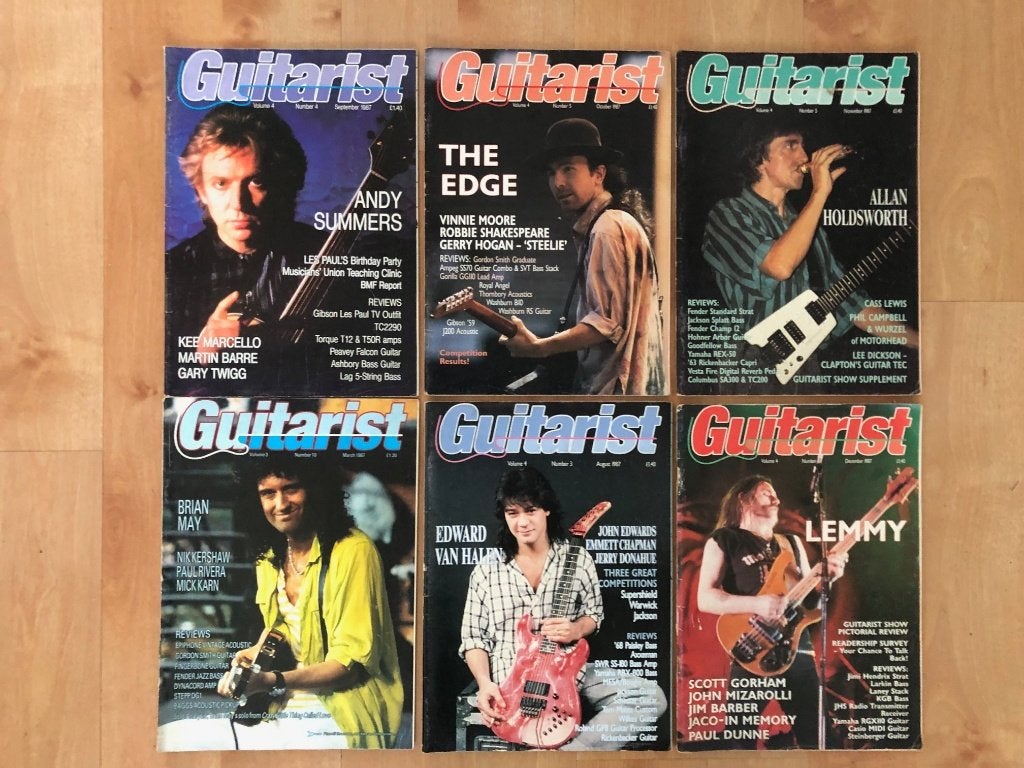 Guitarist Magazines, Ophalen of Verzenden, Boek, Tijdschrift of Artikel
