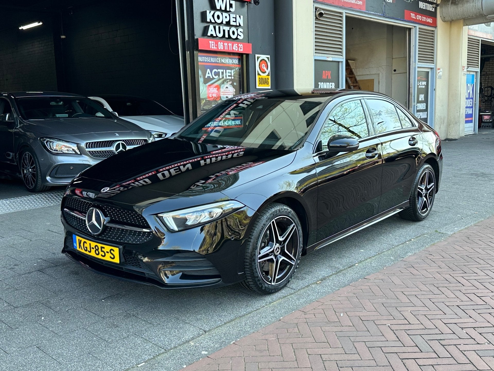 Mercedes-Benz A-klasse 250 e Business Solution AMG Limited C, Auto's, Gebruikt, Euro 6, 4 cilinders, 15 kWh