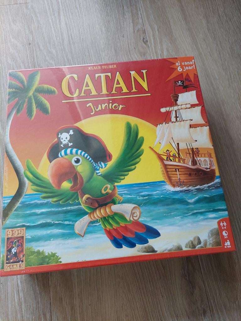 Catan junior, nieuw in doos, Hobby en Vrije tijd, Gezelschapsspellen | Kaartspellen, Ophalen, Nieuw