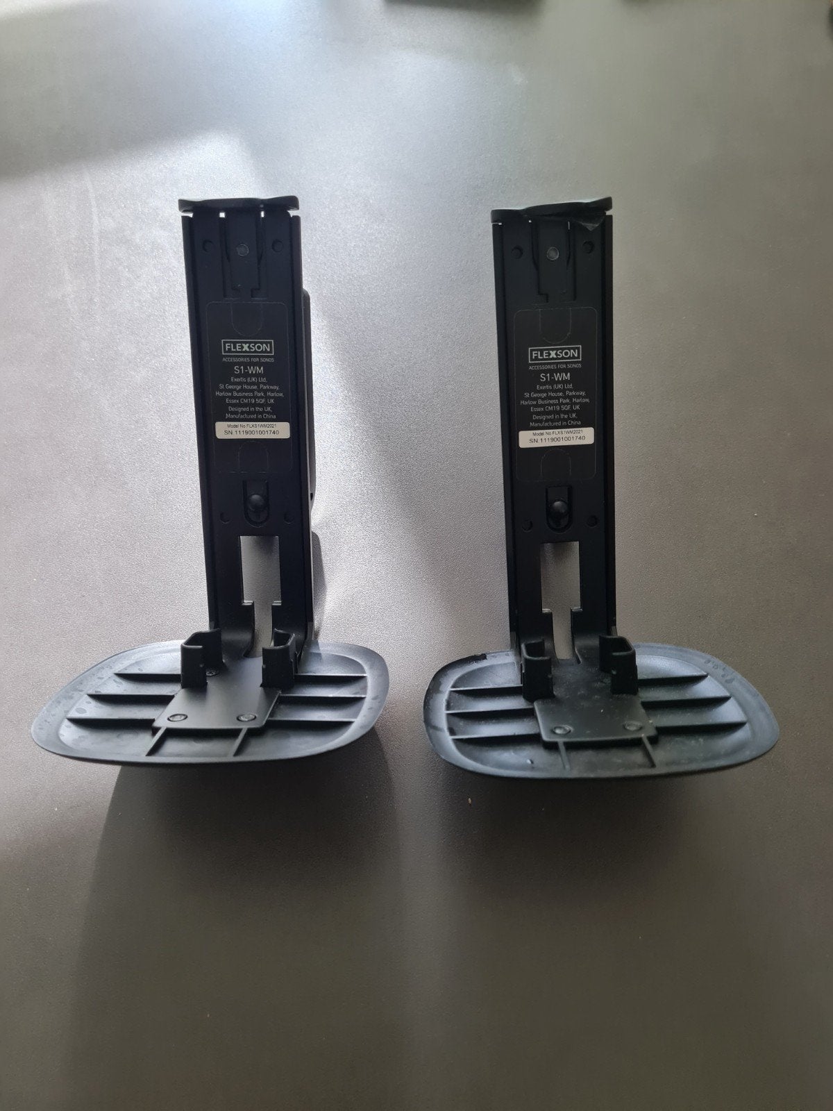Flexson S1-WM Muurbeugels voor Sonos PLAY:1 (2 stuks)