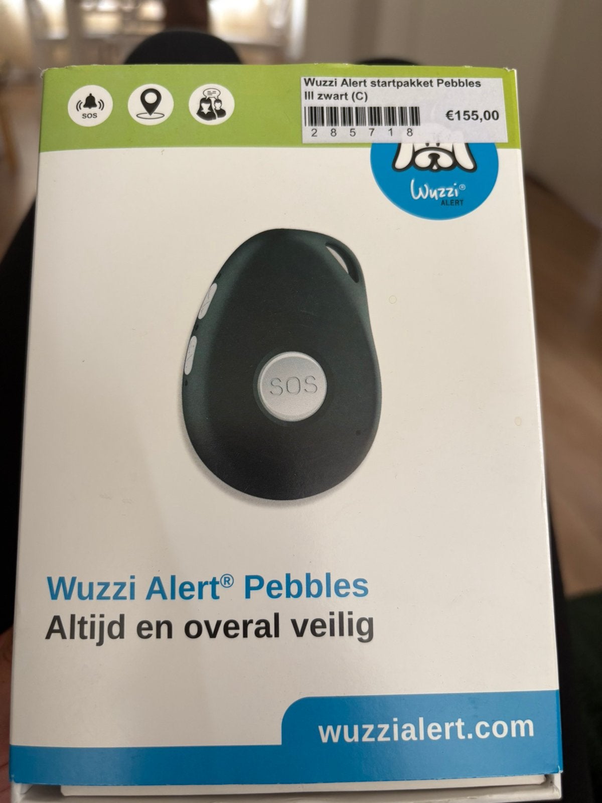 Wuzzi alarm, Ophalen, Zo goed als nieuw