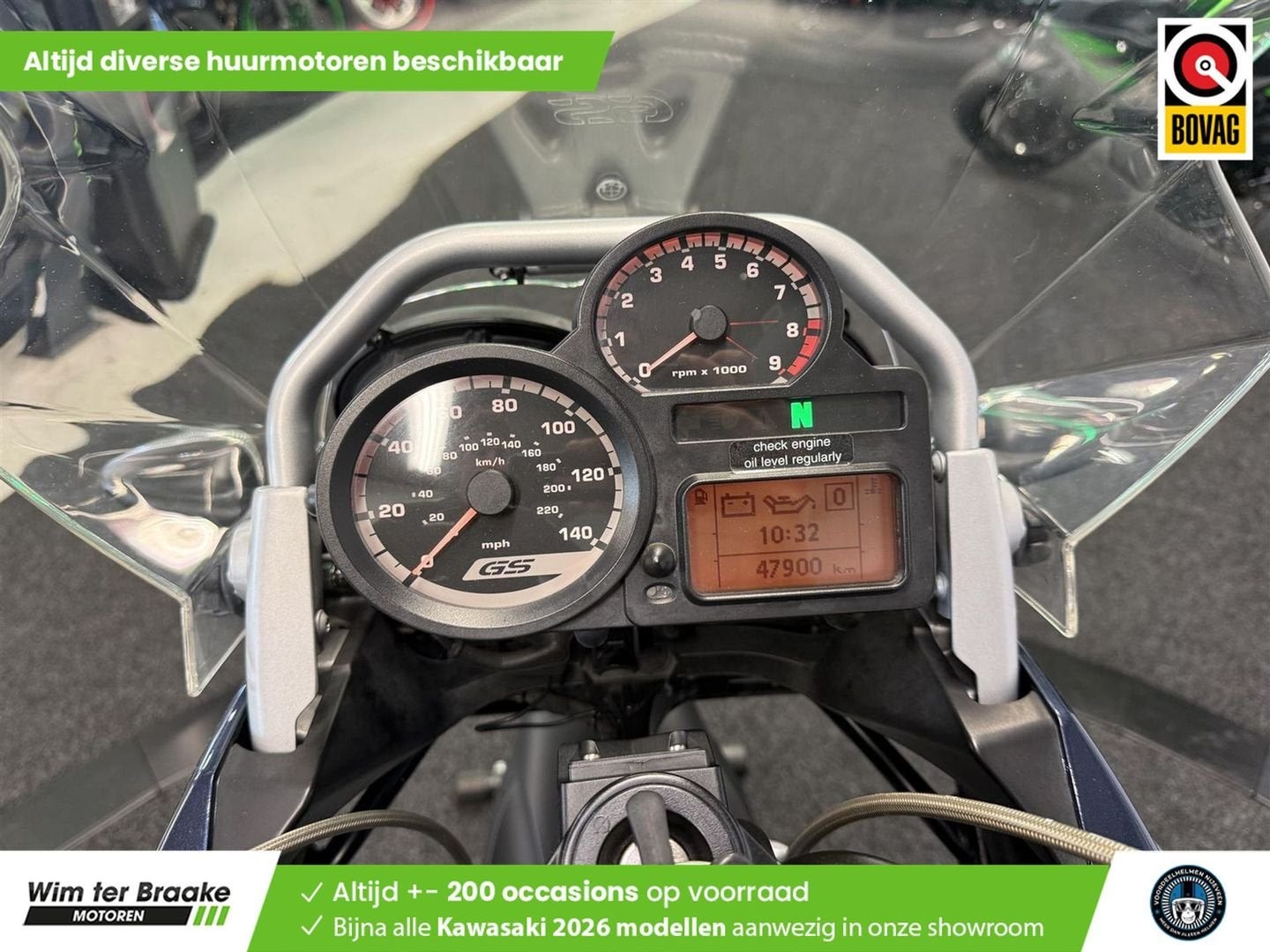 BMW R 1200 GS (bj 2006) 47,900 km, Motoren, 2 cilinders, Motorrijbewijs A, Bedrijf, Meer dan 35 kW