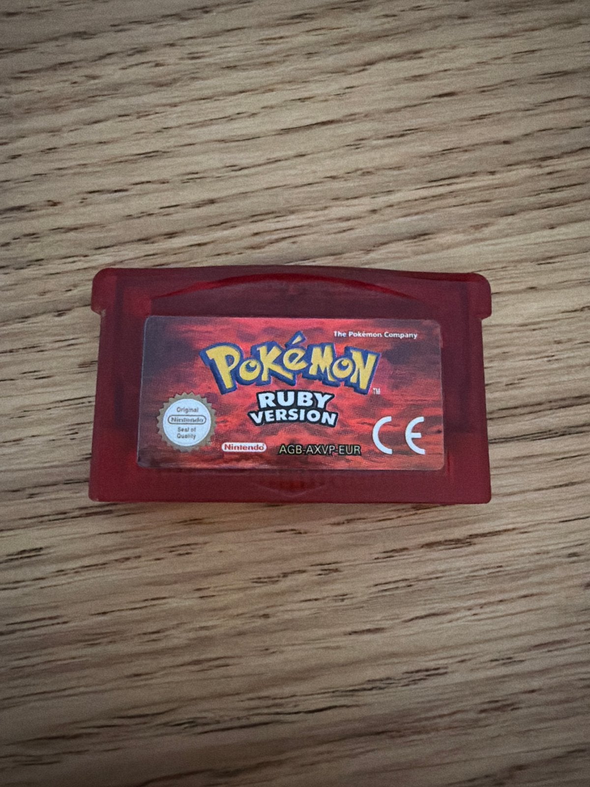 Pokémon Ruby Version - Game Boy Advance, Gebruikt, Verzenden, 1 speler, Role Playing Game (Rpg)