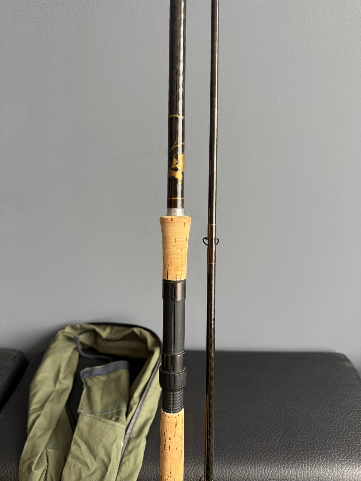 Ton Temming Traditional 12ft 2.00/2.25lb Unieke Stok !, Ophalen, Zo goed als nieuw, Werphengel